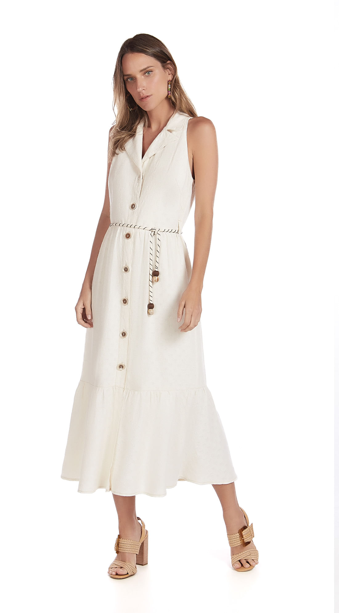 vestido midi maria valentina